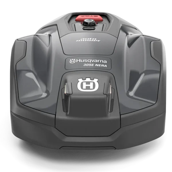 Robot cortacésped Husqvarna Automower 305E NERA vista frontal