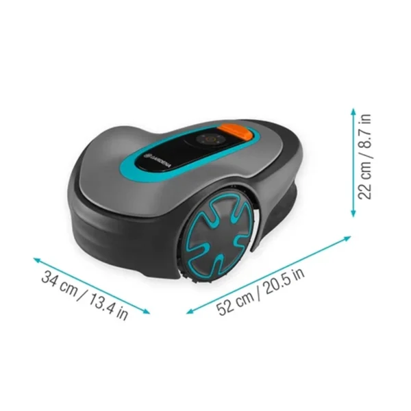 Robot cortacésped SILENO minimo 250 dimensiones